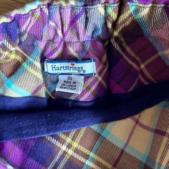 Hartstrings Plaid Skirt - Picture 3 of 4